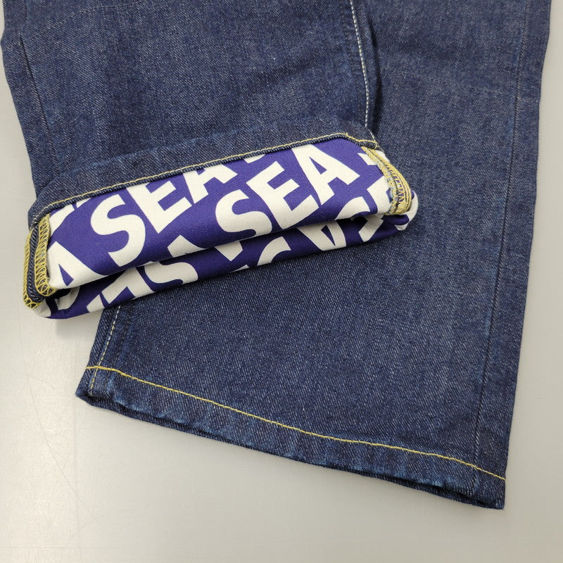 【中古品】【メンズ】 WIND AND SEA × LEE ウィンダンシー × リー LB0471 ZIP FLY DENIM PANTS ジップ フライ デニム パンツ ボトムス ズボン 153-260406-cs-18-izu サイズ：L カラー：インディゴ 万代Net店
