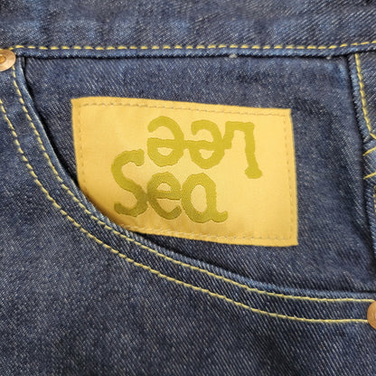 【中古品】【メンズ】 WIND AND SEA × LEE ウィンダンシー × リー LB0471 ZIP FLY DENIM PANTS ジップ フライ デニム パンツ ボトムス ズボン 153-260406-cs-18-izu サイズ：L カラー：インディゴ 万代Net店