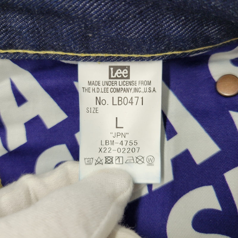 【中古品】【メンズ】 WIND AND SEA × LEE ウィンダンシー × リー LB0471 ZIP FLY DENIM PANTS ジップ フライ デニム パンツ ボトムス ズボン 153-260406-cs-18-izu サイズ：L カラー：インディゴ 万代Net店