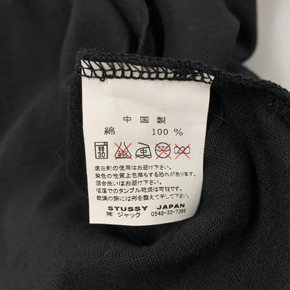 【中古品】【メンズ】 STUSSY ステューシー OLD ENGLISH BASEBALL SHIRT オールドイングリッシュ ベースボール シャツ トップス 142-260409-kh-03-izu サイズ：S カラー：ブラック×ホワイト 万代Net店