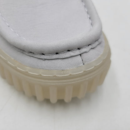 【中古美品】【メンズ】 Clarks クラークス TORHILL LO 13288 26176221 トーヒルロー シューズ 靴 164-260406-as-08-izu サイズ：US9.5 カラー：OFF WHITE LEA 万代Net店