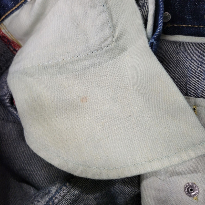 【中古品】【メンズ】 DSQUARED2 ディースクエアード 72LA028 PATCHWORK DENIM PANTS パッチワーク デニム パンツ ボトムス ズボン 152-260406-cs-17-izu サイズ：38 カラー：インディゴ 万代Net店
