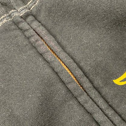 【中古品】【メンズ】 CUSHMAN クッシュマン FULL ZIP PRINT SWEAT フル ジップ プリント スウェット トップス 長袖 145-260409-cs-15-izu サイズ：S カラー：ブラック 万代Net店