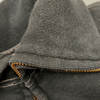 【中古品】【メンズ】 CUSHMAN クッシュマン FULL ZIP PRINT SWEAT フル ジップ プリント スウェット トップス 長袖 145-260409-cs-15-izu サイズ：S カラー：ブラック 万代Net店