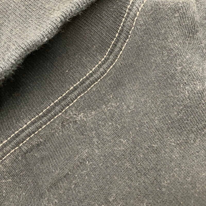【中古品】【メンズ】 CUSHMAN クッシュマン FULL ZIP PRINT SWEAT フル ジップ プリント スウェット トップス 長袖 145-260409-cs-15-izu サイズ：S カラー：ブラック 万代Net店
