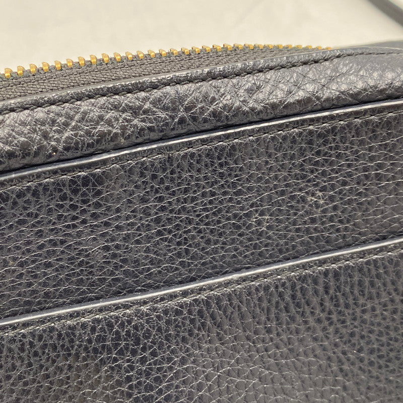 【中古品】【メンズ/レディース】 COACH コーチ 87734PBB LEATHER CAMERA BAG レザー カメラ バッグ 鞄 カバン 180-260408-ya-05-izu カラー：BLACK 万代Net店