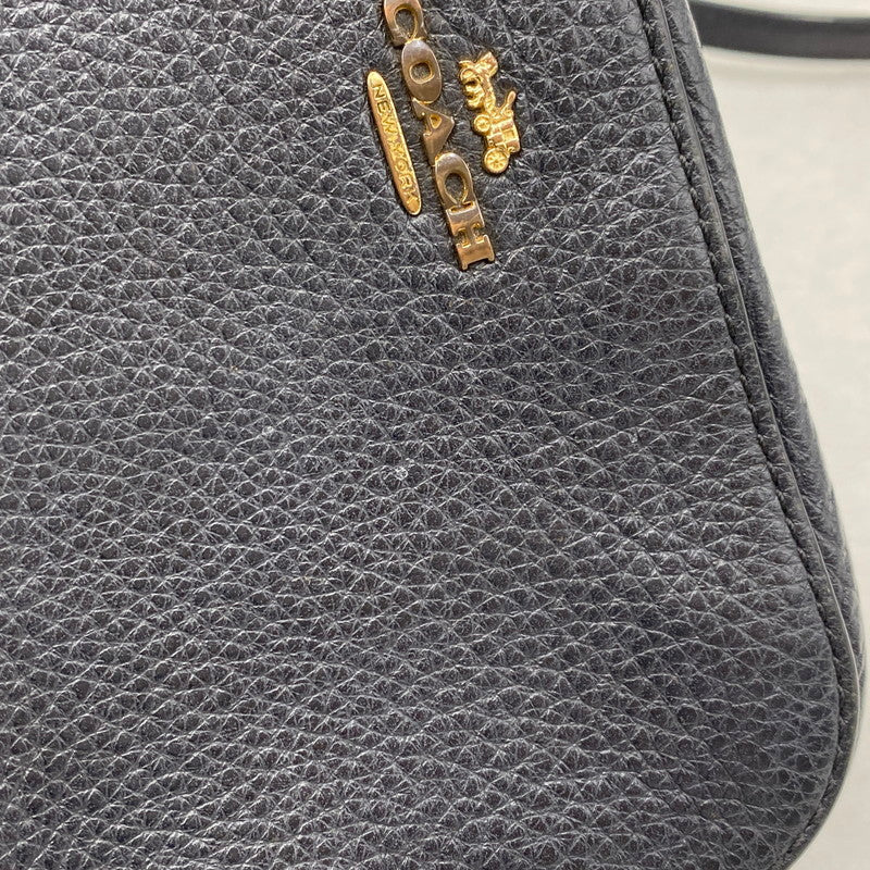 【中古品】【メンズ/レディース】 COACH コーチ 87734PBB LEATHER CAMERA BAG レザー カメラ バッグ 鞄 カバン 180-260408-ya-05-izu カラー：BLACK 万代Net店