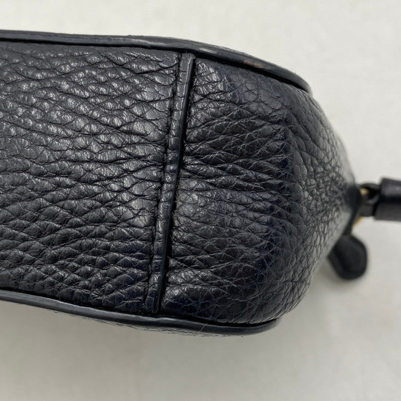 【中古品】【メンズ/レディース】 COACH コーチ 87734PBB LEATHER CAMERA BAG レザー カメラ バッグ 鞄 カバン 180-260408-ya-05-izu カラー：BLACK 万代Net店