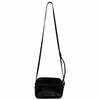 【中古品】【メンズ/レディース】 COACH コーチ 87734PBB LEATHER CAMERA BAG レザー カメラ バッグ 鞄 カバン 180-260408-ya-05-izu カラー：BLACK 万代Net店