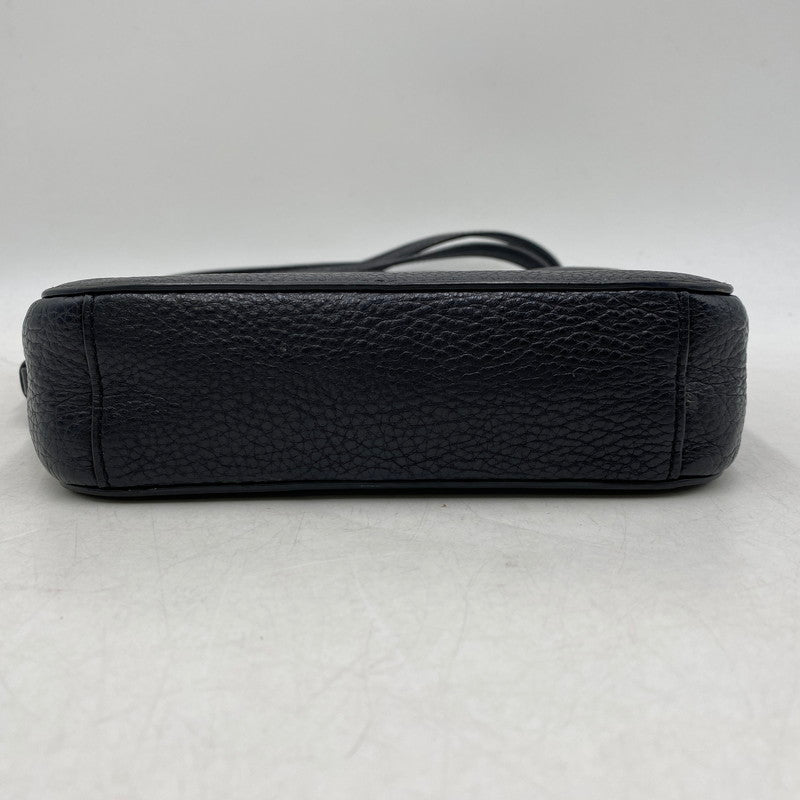 【中古品】【メンズ/レディース】 COACH コーチ 87734PBB LEATHER CAMERA BAG レザー カメラ バッグ 鞄 カバン 180-260408-ya-05-izu カラー：BLACK 万代Net店