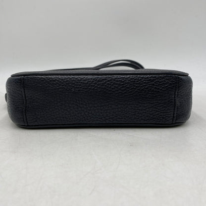 【中古品】【メンズ/レディース】 COACH コーチ 87734PBB LEATHER CAMERA BAG レザー カメラ バッグ 鞄 カバン 180-260408-ya-05-izu カラー：BLACK 万代Net店