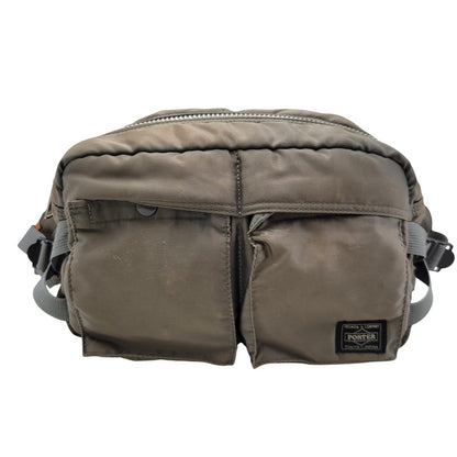 【現状渡し品】【メンズ/レディース】 PORTER ポーター TANKER HIP BAG タンカー ヒップバッグ カバン 鞄 188-260406-as-06-izu カラー：カーキ 万代Net店