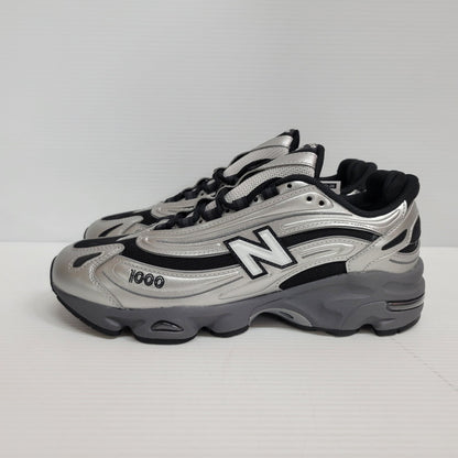 【中古美品】【メンズ】 NEW BALANCE ニューバランス 1000 M1000EGR スニーカー シューズ 靴 162-260406-as-10-izu サイズ：26.5cm カラー：シルバー系 万代Net店