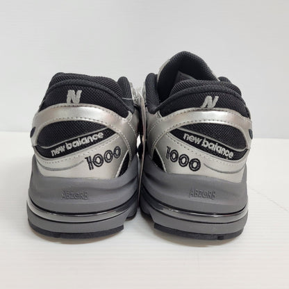 【中古美品】【メンズ】 NEW BALANCE ニューバランス 1000 M1000EGR スニーカー シューズ 靴 162-260406-as-10-izu サイズ：26.5cm カラー：シルバー系 万代Net店