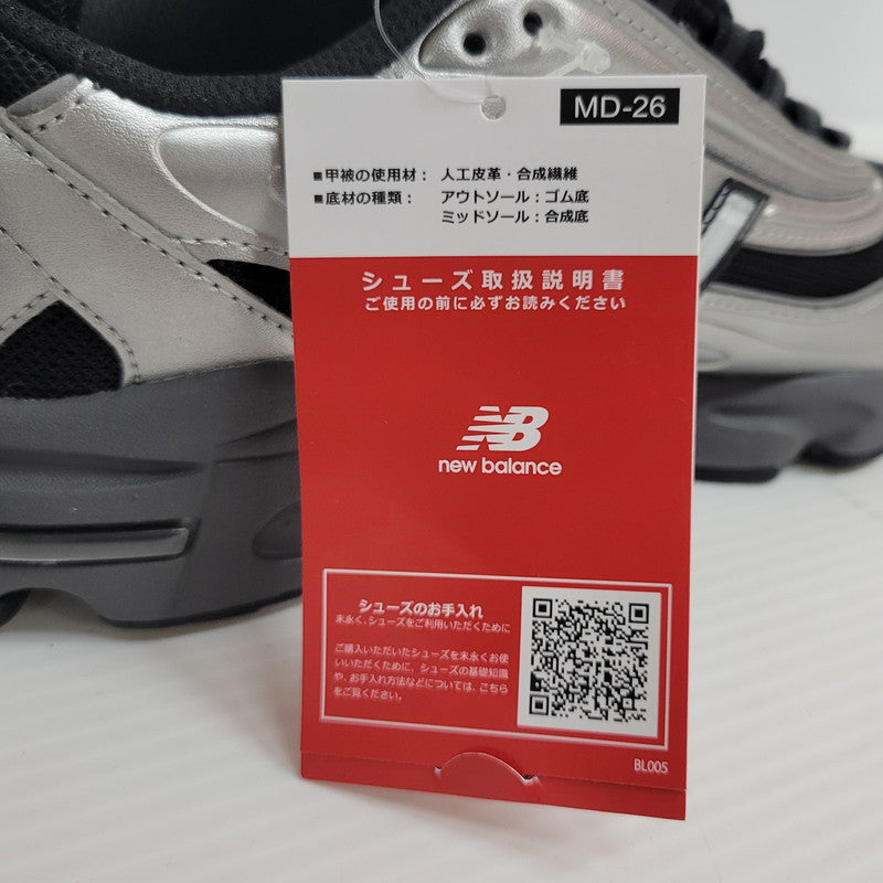 【中古美品】【メンズ】 NEW BALANCE ニューバランス 1000 M1000EGR スニーカー シューズ 靴 162-260406-as-10-izu サイズ：26.5cm カラー：シルバー系 万代Net店