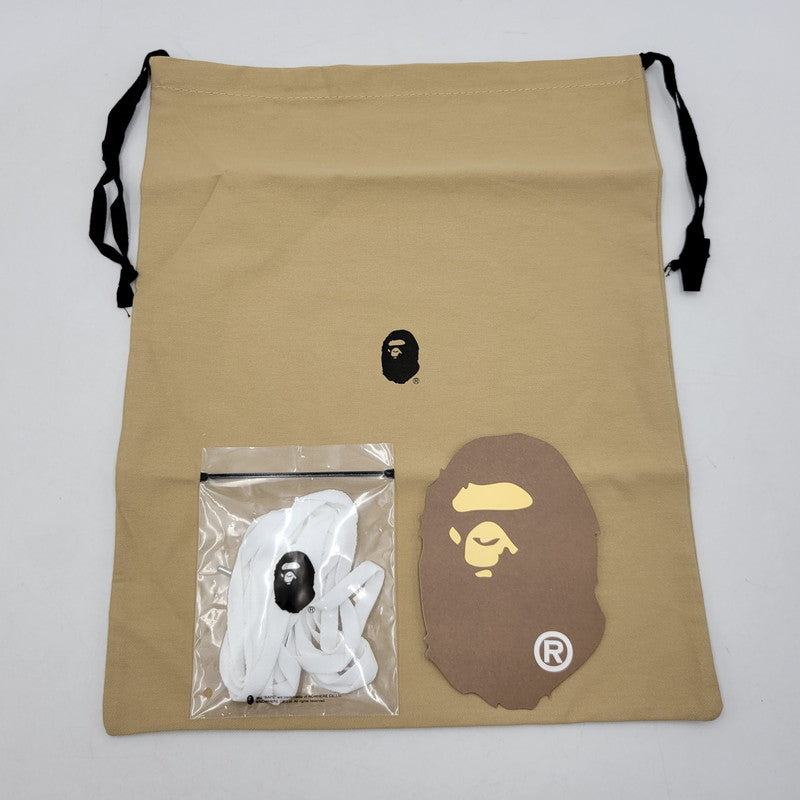 【中古美品】【メンズ】 A BATHING APE アベイシングエイプ BAPE STA #1 0ZXSHM301911P ベイプスタ スニーカー シューズ 靴 162-260406-as-19-izu サイズ：29cm カラー：ブルー 万代Net店