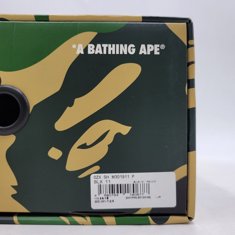 【中古美品】【メンズ】 A BATHING APE アベイシングエイプ BAPE STA #1 0ZXSHM301911P ベイプスタ スニーカー シューズ 靴 162-260406-as-19-izu サイズ：29cm カラー：ブルー 万代Net店