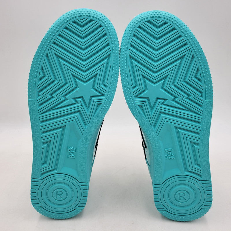 【中古美品】【メンズ】 A BATHING APE アベイシングエイプ BAPE STA #1 0ZXSHM301911P ベイプスタ スニーカー シューズ 靴 162-260406-as-19-izu サイズ：29cm カラー：ブルー 万代Net店