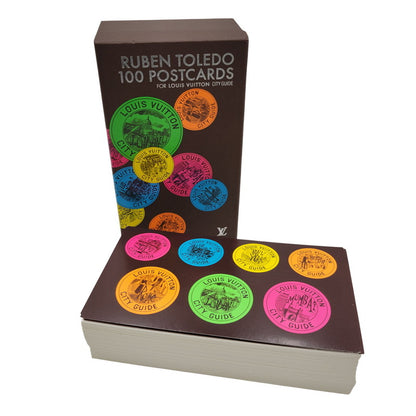 【中古品】【メンズ/レディース】 LOUIS VUITTON ルイ・ヴィトン RUBEN TOLEDO 100 POSTCARDS ルーベン・トレド ポストカード 179-260406-as-03-izu 万代Net店