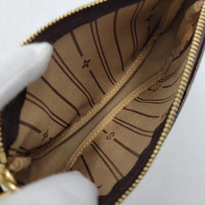 【中古品】【メンズ/レディース】 LOUIS VUITTON ルイ・ヴィトン M60153 FL4027 T&B モノグラム ミニポシェット アクセソワール ポーチ バッグ 179-260406-as-04-izu カラー：ブラウン 万代Net店