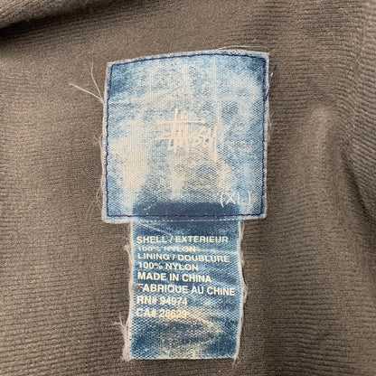 【中古品】【メンズ】 OLD STUSSY オールド ステューシー 90-00S NYLON JACKET ナイロン ジャケット アウター 142-260407-ya-01-izu サイズ：XL カラー：チャコール 万代Net店