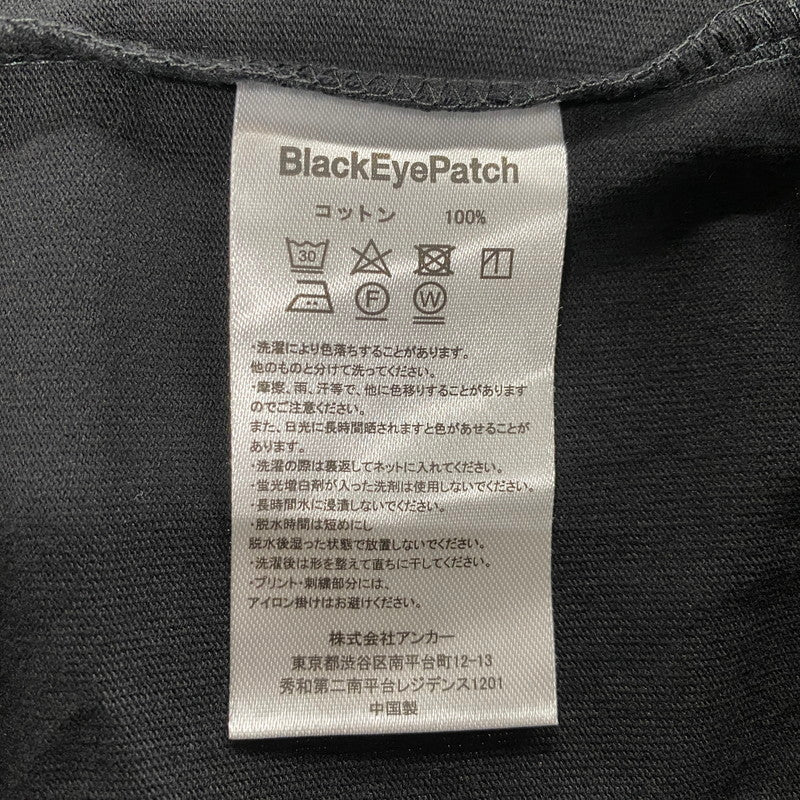 【中古品】【メンズ】 THE BLACK EYE PATCH ブラックアイパッチ BEPSS24EI27 TEAM TOMODACHI HWC TEE チーム トモダチ Tシャツ トップス 半袖 142-260406-cs-03-izu サイズ：XL カラー：ブラック 万代Net店