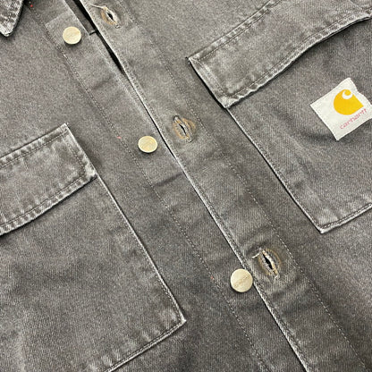【中古品】【メンズ】 CARHARTT WIP カーハート ダブリューアイピー I032705 MANNY SHIRT JACKET マニー シャツ ジャケット アウター 142-260406-cs-08-izu サイズ：XL カラー：ブラック 万代Net店