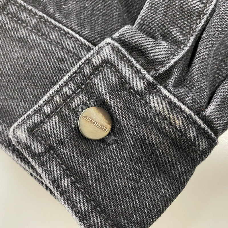 【中古品】【メンズ】 CARHARTT WIP カーハート ダブリューアイピー I032705 MANNY SHIRT JACKET マニー シャツ ジャケット アウター 142-260406-cs-08-izu サイズ：XL カラー：ブラック 万代Net店