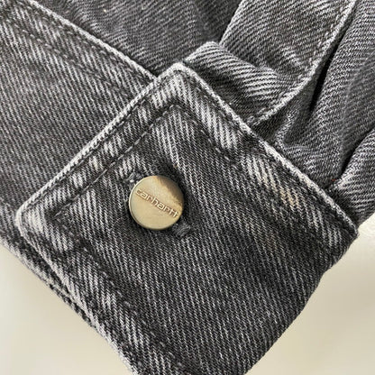 【中古品】【メンズ】 CARHARTT WIP カーハート ダブリューアイピー I032705 MANNY SHIRT JACKET マニー シャツ ジャケット アウター 142-260406-cs-08-izu サイズ：XL カラー：ブラック 万代Net店