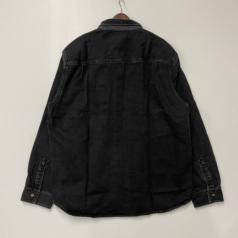 【中古品】【メンズ】 CARHARTT WIP カーハート ダブリューアイピー I032705 MANNY SHIRT JACKET マニー シャツ ジャケット アウター 142-260406-cs-08-izu サイズ：XL カラー：ブラック 万代Net店