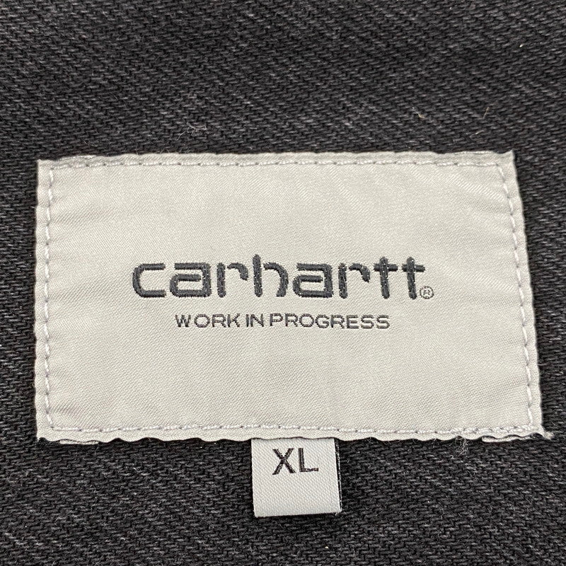 【中古品】【メンズ】 CARHARTT WIP カーハート ダブリューアイピー I032705 MANNY SHIRT JACKET マニー シャツ ジャケット アウター 142-260406-cs-08-izu サイズ：XL カラー：ブラック 万代Net店