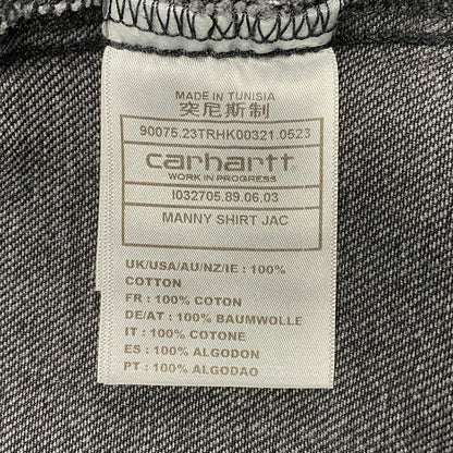 【中古品】【メンズ】 CARHARTT WIP カーハート ダブリューアイピー I032705 MANNY SHIRT JACKET マニー シャツ ジャケット アウター 142-260406-cs-08-izu サイズ：XL カラー：ブラック 万代Net店
