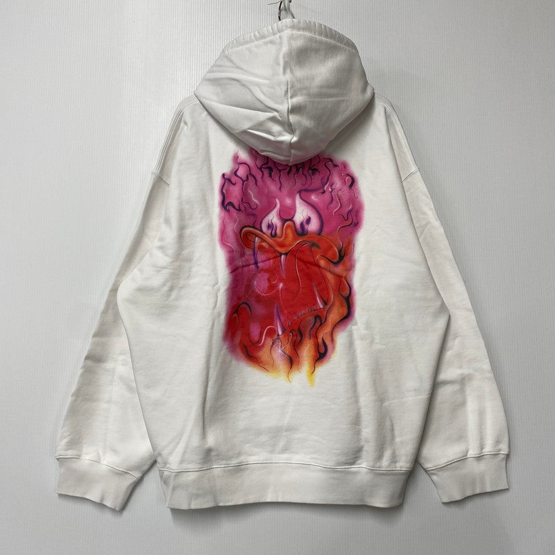 【中古美品】【メンズ】 CARHARTT WIP カーハート ダブリューアイピー I032163 HOODED BABYBRUSH DUCK SWEAT フーデッド ベビーブラシ ダック スウェット トップス 長袖 142-260406-cs-04-izu サイズ：XL カラー：ホワイト 万代Net店