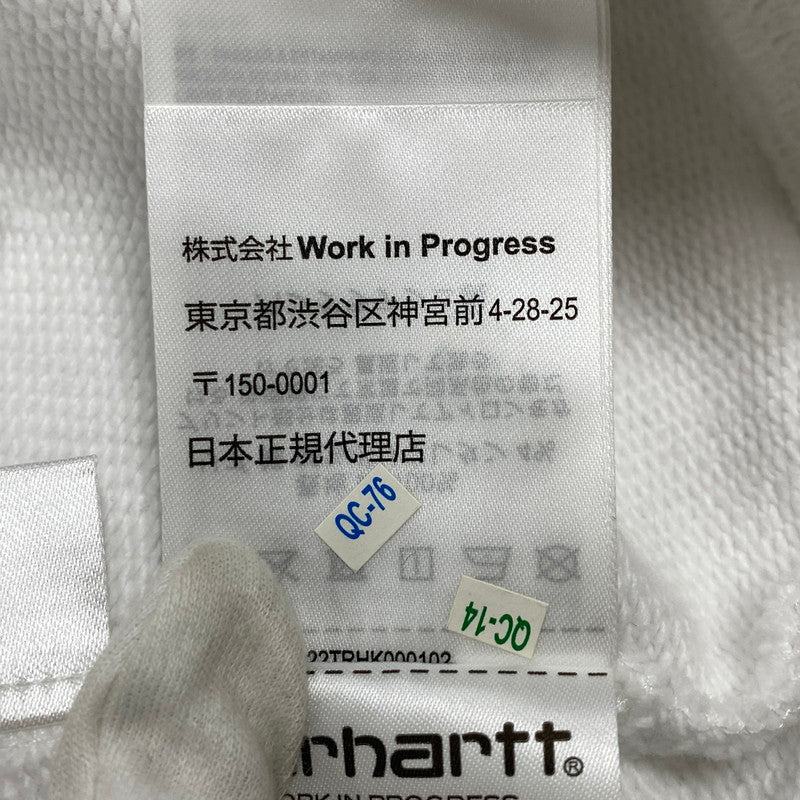 【中古美品】【メンズ】 CARHARTT WIP カーハート ダブリューアイピー I032163 HOODED BABYBRUSH DUCK SWEAT フーデッド ベビーブラシ ダック スウェット トップス 長袖 142-260406-cs-04-izu サイズ：XL カラー：ホワイト 万代Net店