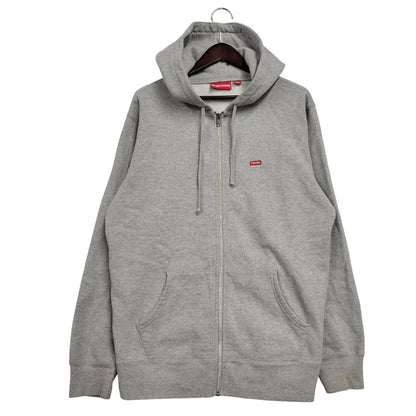 【中古品】【メンズ】 SMALL BOX LOGO ZIP UP HOODED SWEATSHIRT スモール ボックス ロゴ ジップアップ フーデッド スウェットシャツ トップス 長袖 149-260406-cs-15-izu サイズ：L カラー：グレー 万代Net店
