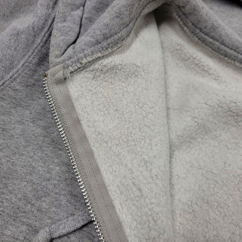 【中古品】【メンズ】 SMALL BOX LOGO ZIP UP HOODED SWEATSHIRT スモール ボックス ロゴ ジップアップ フーデッド スウェットシャツ トップス 長袖 149-260406-cs-15-izu サイズ：L カラー：グレー 万代Net店