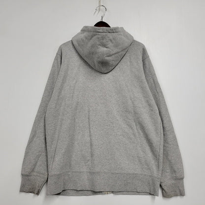 【中古品】【メンズ】 SMALL BOX LOGO ZIP UP HOODED SWEATSHIRT スモール ボックス ロゴ ジップアップ フーデッド スウェットシャツ トップス 長袖 149-260406-cs-15-izu サイズ：L カラー：グレー 万代Net店