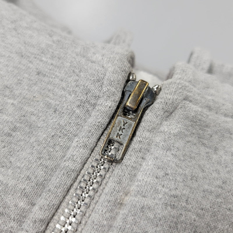 【中古品】【メンズ】 SMALL BOX LOGO ZIP UP HOODED SWEATSHIRT スモール ボックス ロゴ ジップアップ フーデッド スウェットシャツ トップス 長袖 149-260406-cs-15-izu サイズ：L カラー：グレー 万代Net店