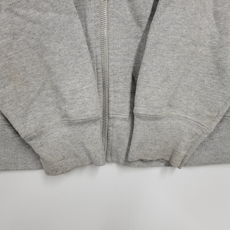 【中古品】【メンズ】 SMALL BOX LOGO ZIP UP HOODED SWEATSHIRT スモール ボックス ロゴ ジップアップ フーデッド スウェットシャツ トップス 長袖 149-260406-cs-15-izu サイズ：L カラー：グレー 万代Net店