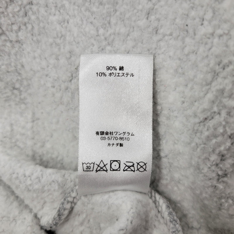 【中古品】【メンズ】 SMALL BOX LOGO ZIP UP HOODED SWEATSHIRT スモール ボックス ロゴ ジップアップ フーデッド スウェットシャツ トップス 長袖 149-260406-cs-15-izu サイズ：L カラー：グレー 万代Net店