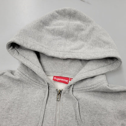 【中古品】【メンズ】 SMALL BOX LOGO ZIP UP HOODED SWEATSHIRT スモール ボックス ロゴ ジップアップ フーデッド スウェットシャツ トップス 長袖 149-260406-cs-15-izu サイズ：L カラー：グレー 万代Net店
