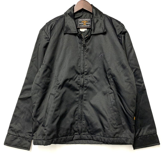 【中古品】【メンズ】 ALPHA アルファ 2620 USA製 TITAN CLOTH FIELD JACKET タイタン クロス フィールド ジャケット アウター 145-260409-cs-18-izu サイズ：38 カラー：ブラック 万代Net店