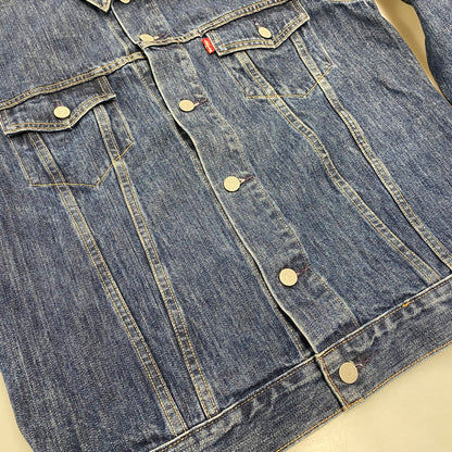 【中古品】【メンズ】 LEVI’S PREMIUM リーバイス プレミアム PC919790-0002 USA製 3RD復刻 DENIM JACKET デニム ジャケット アウター 145-260406-cs-07-izu サイズ：M カラー：インディゴ 万代Net店
