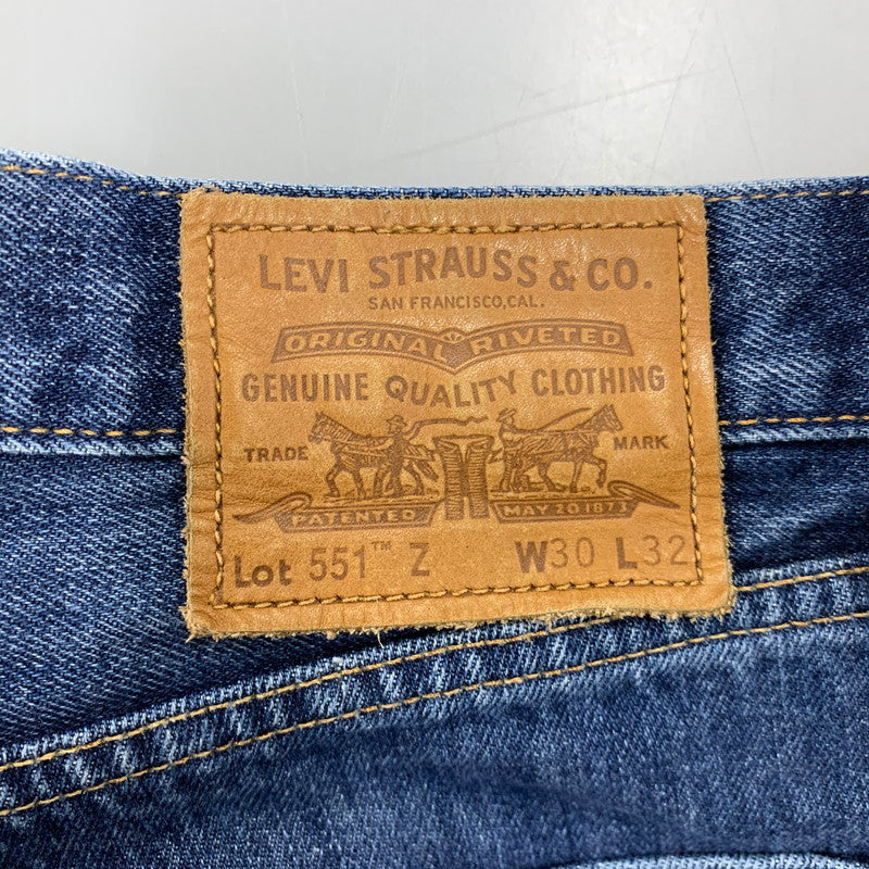 【中古品】【メンズ】 LEVI'S PREMIUM リーバイス プレミアム PC9-A1183-0001 USA製 551Z DENIM PANTS デニム パンツ ボトムス ズボン 156-260409-cs-19-izu サイズ：W30 L32 カラー：インディゴ 万代Net店