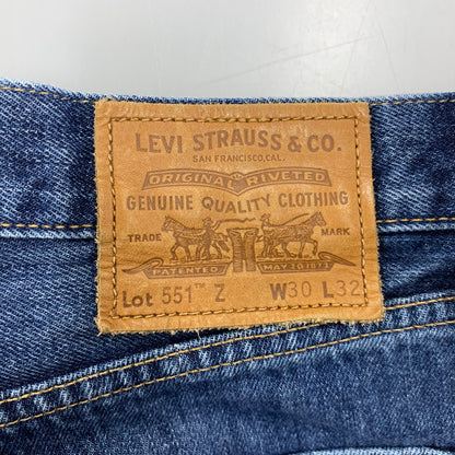 【中古品】【メンズ】 LEVI'S PREMIUM リーバイス プレミアム PC9-A1183-0001 USA製 551Z DENIM PANTS デニム パンツ ボトムス ズボン 156-260409-cs-19-izu サイズ：W30 L32 カラー：インディゴ 万代Net店