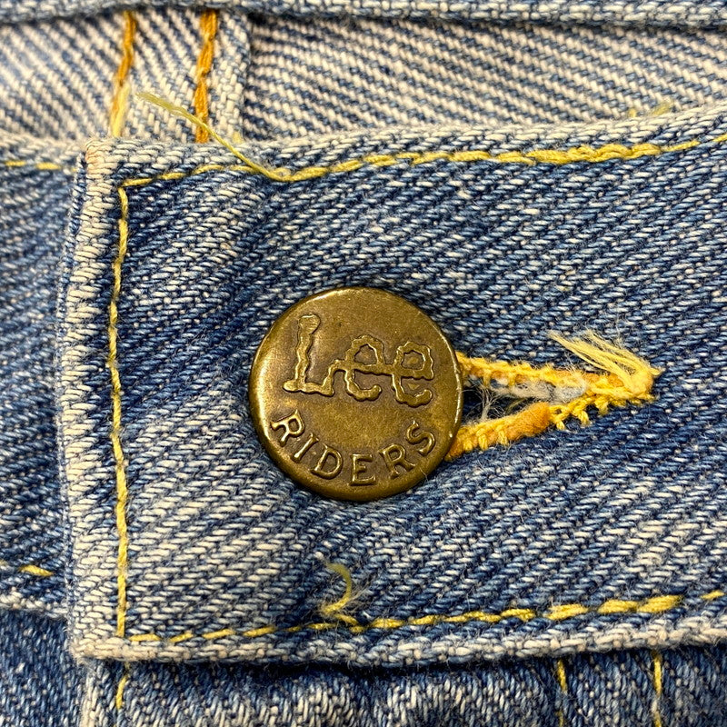 【中古品】【メンズ】 Lee リー 42TALON ZIP タロンジップ ユニオンチケット 70’S～ 200 DENIM PANTS デニム パンツ ボトムス ズボン 157-260406-cs-02-izu サイズ：不明 カラー：インディゴ 万代Net店