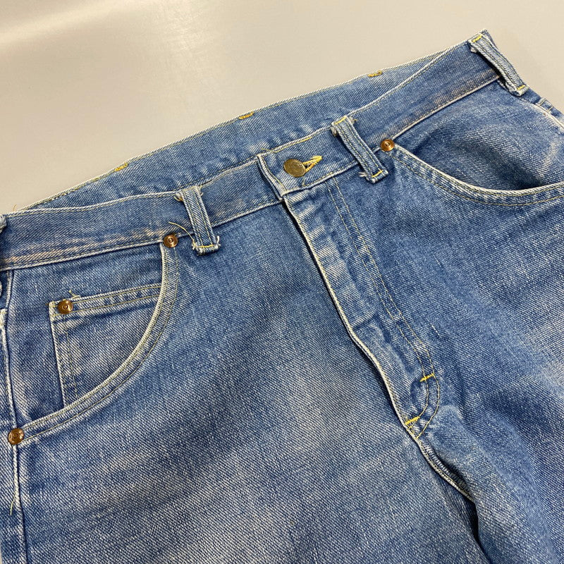 【中古品】【メンズ】 Lee リー 42TALON ZIP タロンジップ ユニオンチケット 70’S～ 200 DENIM PANTS デニム パンツ ボトムス ズボン 157-260406-cs-02-izu サイズ：不明 カラー：インディゴ 万代Net店