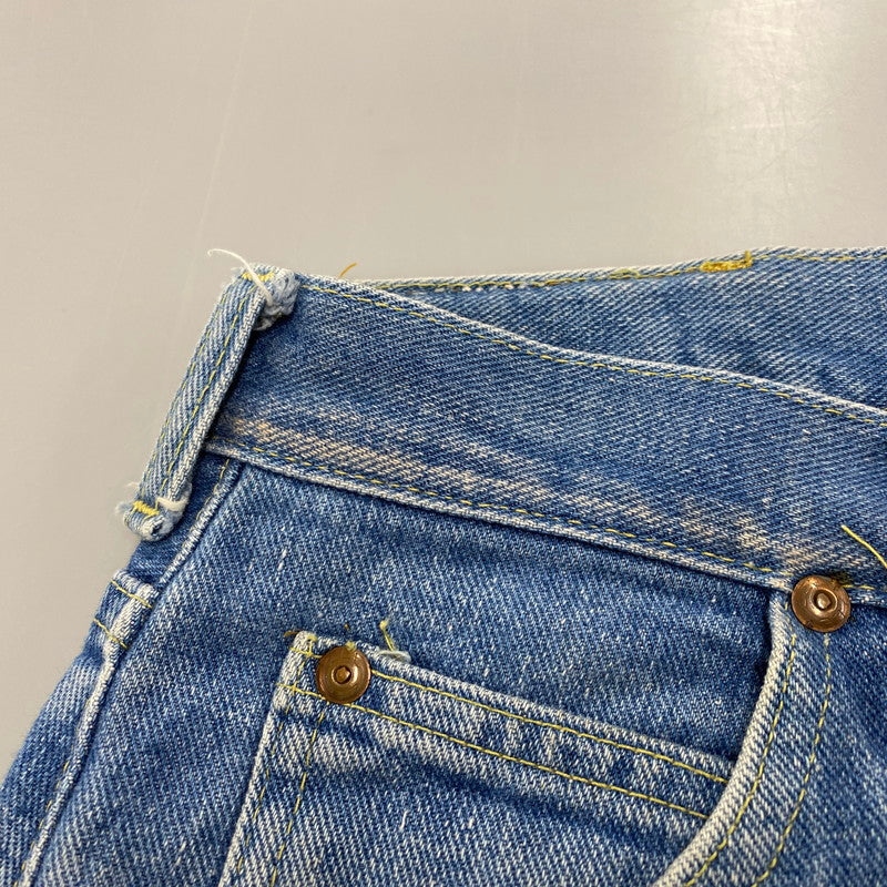 【中古品】【メンズ】 Lee リー 42TALON ZIP タロンジップ ユニオンチケット 70’S～ 200 DENIM PANTS デニム パンツ ボトムス ズボン 157-260406-cs-02-izu サイズ：不明 カラー：インディゴ 万代Net店