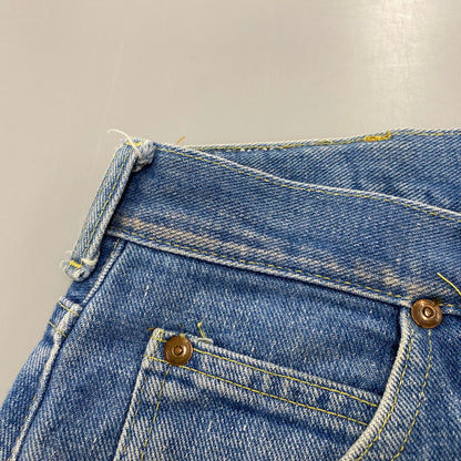 【中古品】【メンズ】 Lee リー 42TALON ZIP タロンジップ ユニオンチケット 70’S～ 200 DENIM PANTS デニム パンツ ボトムス ズボン 157-260406-cs-02-izu サイズ：不明 カラー：インディゴ 万代Net店
