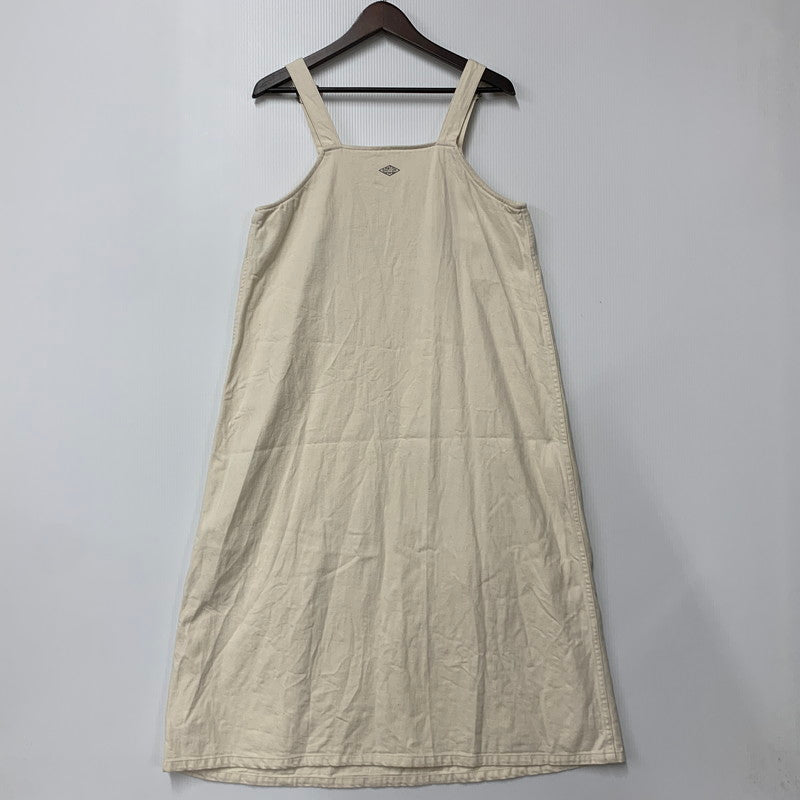 【中古品】【レディース】 SL42-116-01 DT-F0009 コットンカツラギ サロペットスカート 168-260409-cs-12-izu サイズ：36 カラー：クリーム 万代Net店
